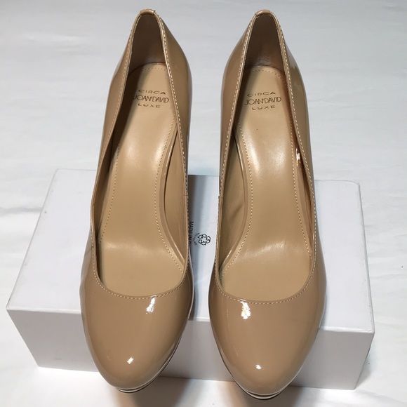 NWOT- Circa Joandavid LUXE patent leather platform heels - Picture 2 of 7